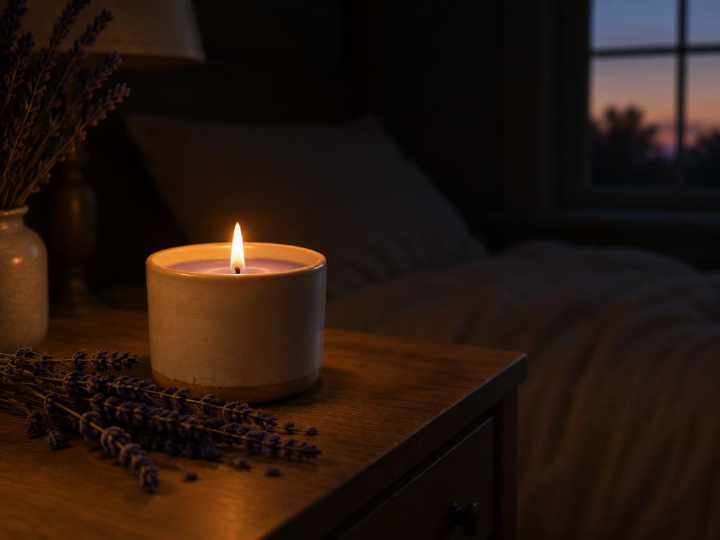 Lavender soy candle